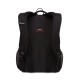 Рюкзак SWISSGEAR, чёрный/фиолетовый/серебристый, полиэстер 600D, 32х15х45 см, 22 л