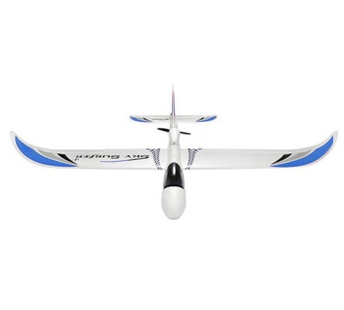Радиоуправляемый планер Top RC SKY SURFER синий 1400мм 2.4G 4-ch LiPo flight controller RTF