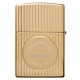 Зажигалка ZIPPO Armor® Founder's Day с покрытием Gold Plate, латунь/сталь, золотистая, 38x13x57 мм