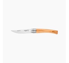 Нож филейный Opinel №8, нержавеющая сталь, рукоять оливковое дерево