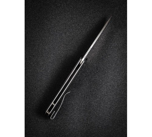 Складной нож SENCUT Neches 10Cr15CoMoV Steel Satin Handle G10 Black
