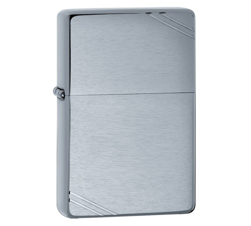 Зажигалка ZIPPO Vintage™ Series 1937, с покрытием High Polish Chrome, серебристая, 38x13x57 мм