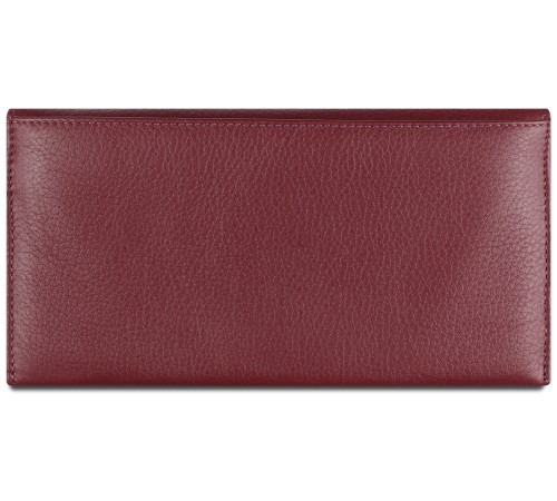 Кошелёк женский BUGATTI Lady Top, красный, натуральная воловья кожа, 19,5х2х10 см