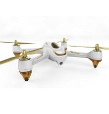 Р/У квадрокоптер Hubsan X4 GPS, FHD + FPV, автовозврат, удержание, следуй за мной, 2.4G (белый)