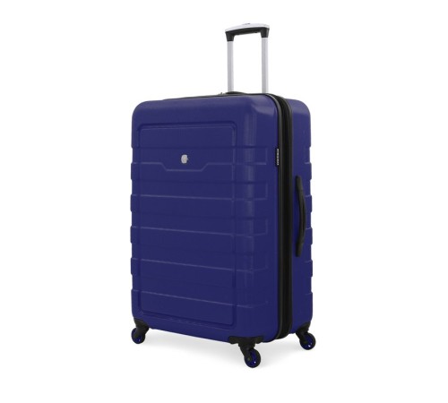 Чемодан SWISSGEAR TRESA, синий, АБС-пластик, 48x30x76 см, 100 л