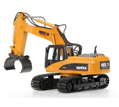 Радиоуправляемый экскаватор c погрузчиком бревен HUI NA TOYS 2.4G 16CH 1/14 RTR