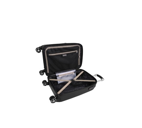 Чемодан SWISSGEAR TALLAC, черный, АБС-пластик, 35 x 25 x 55 см, 37 л