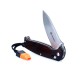 Нож Ganzo G7412-WS темное дерево, G7412-WD2-WS