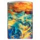 Зажигалка ZIPPO Classic с покрытием 540 Tumbled Brass, латунь/сталь, разноцветная, 38x13x57 мм