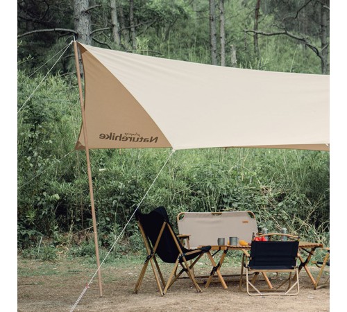 Стойка для тента Naturehike NH20PJ040 алюминиевый сплав 2.4 м, 4 секции, цвет дерево, 6927595782545