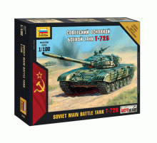 Сборная модель ZVEZDA Советский основной боевой танк Т-72Б, 1/100