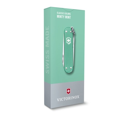 Нож-брелок Classic SD Alox Colors Minty Mint VICTORINOX 0.6221.221G