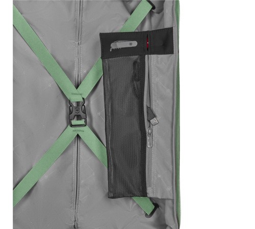 Чемодан VICTORINOX Connex, мятный, поликарбонат Makrolon, 40x20x55 см, 34 л