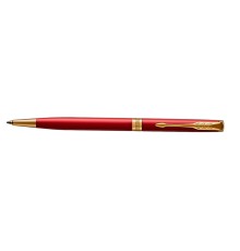 Тонкая шариковая ручка Parker ESSENTIAL Sonnet Laque Red GT