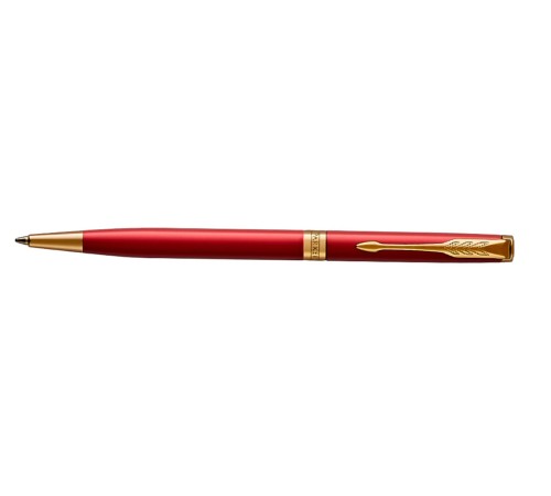 Тонкая шариковая ручка Parker ESSENTIAL Sonnet Laque Red GT