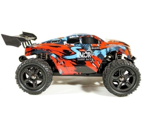 Радиоуправляемая трагги Remo Hobby S EVO-R (красный) 4WD 2.4G 1/16 RTR