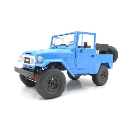 Радиоуправляемая машина WPL японский внедорожник FJ40 (голубая) 4WD 2.4G 1/16 KIT