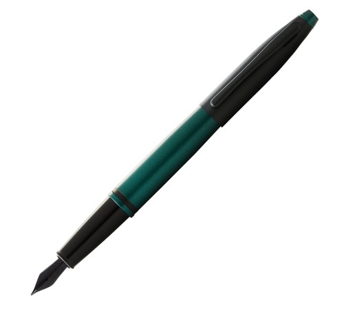 Перьевая ручка Cross Calais Matte Green and Black Lacquer, перо M