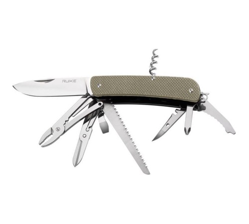 Нож multi-functional Ruike L51-G зеленый