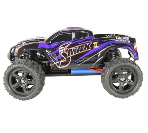 Радиоуправляемый монстр Remo Hobby SMAX Brushless V2.0 (синий) 4WD 2.4G 1/16 RTR