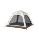 Палатка Naturehike Ango Automatic CNK2550WS010 трёхместная, большая, c навесом, бежевая с коричневым