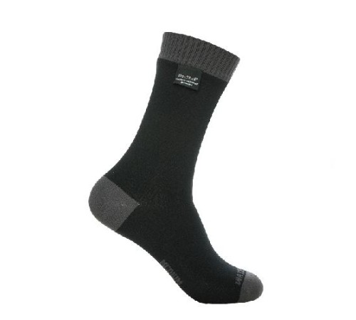 Водонепроницаемые носки DexShell Coolvent Lite Grey M (39-42), DS638GM