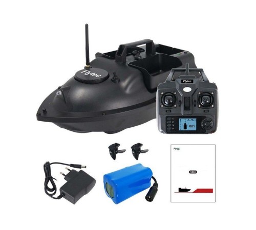 Радиоуправляемый катер для рыбалки Flytec V010 GPS 2.4G RTR