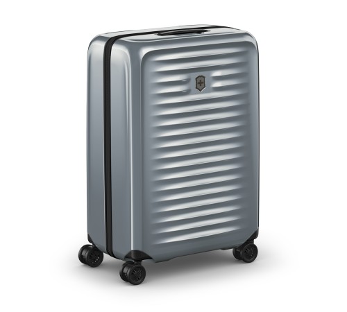 Чемодан VICTORINOX Airox, серебристый, 100% поликарбонат Makrolon, 46x29x69 см, 74 л