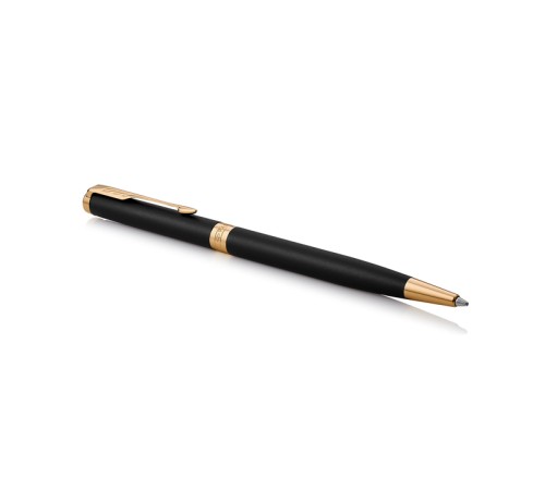Тонкая шариковая ручка Parker ESSENTIAL Sonnet Matte Black GT