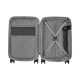 Чемодан VICTORINOX Connex, серо-синий, поликарбонат Makrolon, 40x20x55 см, 34 л