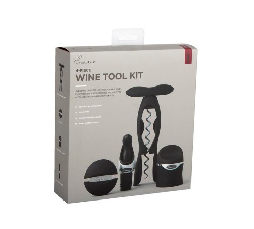 Набор для вина Rabbit 4 Piece Wine Tool Kit