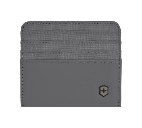 Портмоне для кредитных карт VICTORINOX Travel Essentials Card Holder, серое, полиэстер, 11х1x9 см