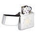 Зажигалка ZIPPO Classic с покрытием Satin Chrome™, латунь/сталь, серебристая, матовая, 36x12x56 мм