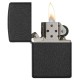 Зажигалка ZIPPO Classic с покрытием Black Crackle™, латунь/сталь, чёрная, матовая, 38x13x57 мм