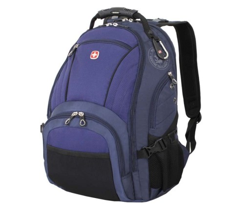 Рюкзак WENGER, 15”,синий/черный, полиэстер 900D/хонейкомб, 35x19x44 см, 29 л