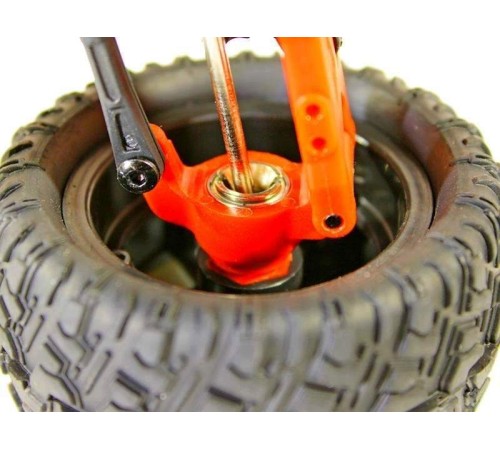 Радиоуправляемая трагги Remo Hobby S EVO-R Brushless UPGRADE (красный) 4WD 2.4G 1/16 RTR