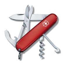 Нож перочинный VICTORINOX Compact, 91 мм, 15 функций, красный