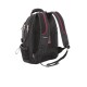 Рюкзак SWISSGEAR, 15”, чёрный/красный, полиэстер 900D/М2 добби, 34x23x48 см, 38 л