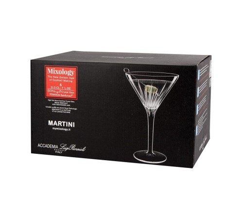 Бокалы для мартини Luigi Bormioli Mixology Martini 6 шт.