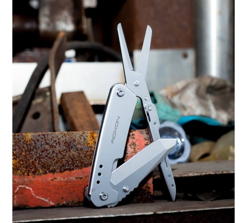 Нож многофункциональный Roxon KS KNIFE-SCISSORS, металлический S501