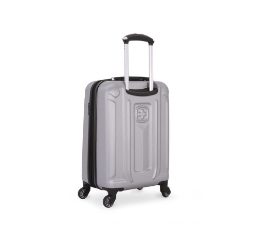 Чемодан WENGER ZURICH III, серебристый, АБС-пластик, 35,5x23x48 см, 34 л