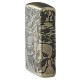 Зажигалка ZIPPO Armor™ с покрытием Antique Brass, латунь/сталь, медная, матовая, 38x13x57 мм