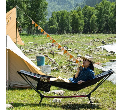 Гамак походный Naturehike NH20JJ011 черный, 6927595747834