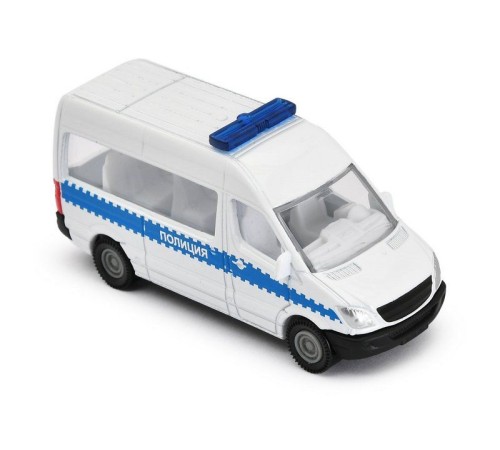 Микроавтобус Siku 0806RUS Полиция, 8 см, белый