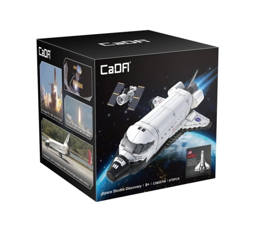 Конструктор CaDA Шаттл Discovery (475 деталей)
