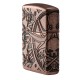 Зажигалка ZIPPO Armor™ с покрытием Antique Copper™, латунь/сталь, медная, матовая, 38x13x57 мм