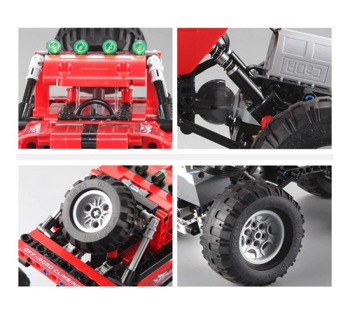 Р/У конструктор CADA deTech Off-Road Crawler (489 деталей)