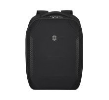 Рюкзак VICTORINOX Crosslight City Daypack, черный, RPET полиэстер, 32x18x46 см, 20 л