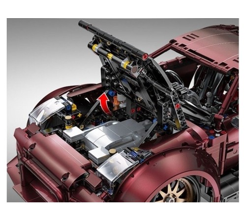 Конструктор RCM автомобиль RED TURBO Super car (2238+ деталей)
