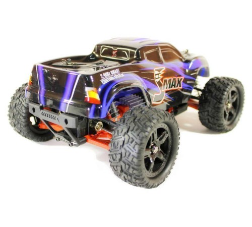 Радиоуправляемый монстр Remo Hobby SMAX UPGRADE (синий) 4WD 2.4G 1/16 RTR